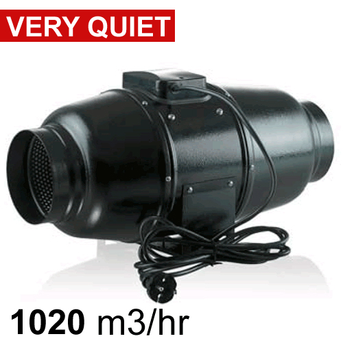 TT Silent Mixflow Inline Fan 200mm quiet inlnie fan