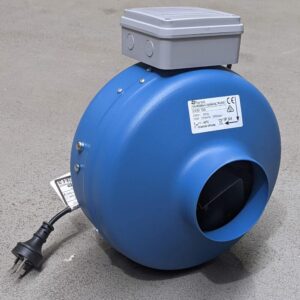 vkm 100mm centrifugal inline fan