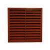 Vent Fixed Louvre Terracotta 125mm