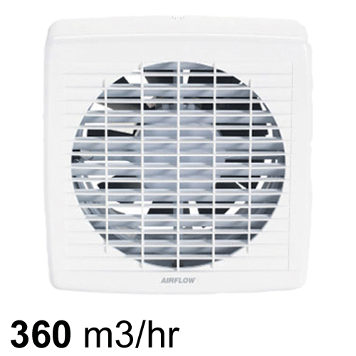 Maxair Window Fan 150mm w Pull Cord Pure Ventilation