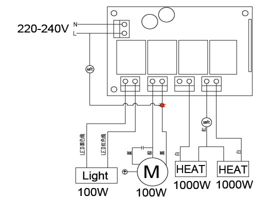 ventair remote wiring diagram