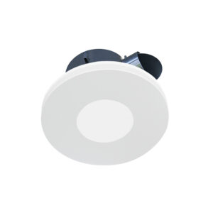 Ventair Airbus AC 250 with LED light Round Exhaust Fan White cover