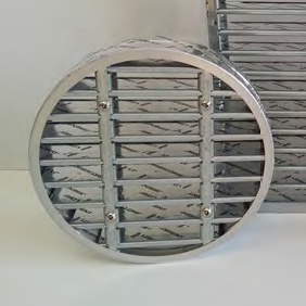 Intumescent Fire Damper Round 250mm With 360mm Sleeve