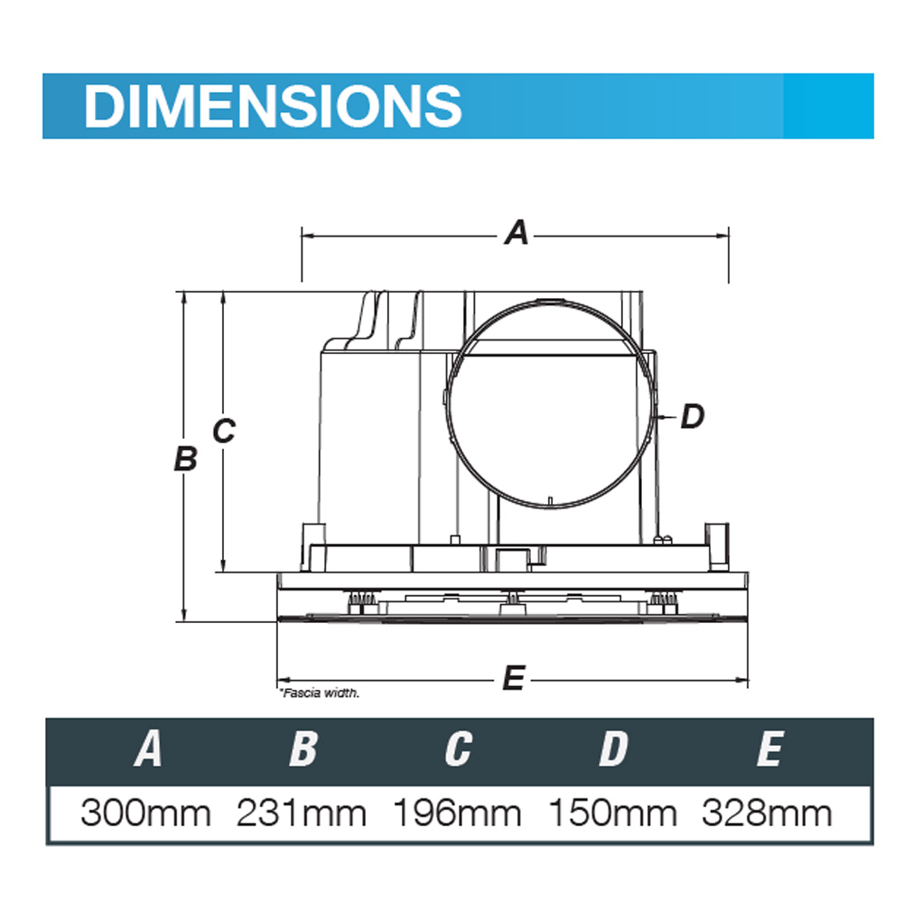 ventair-airbus-300-ac-dimensions