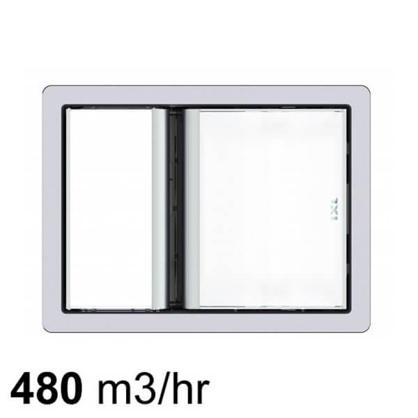 IXL Luminate Single3 in 1 Exhaust Fan with LED Light (Silver)