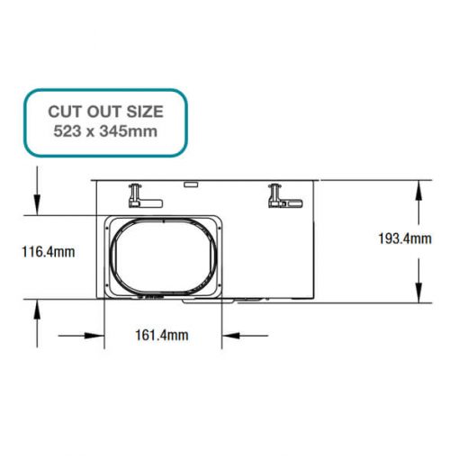 Martec Vapour Exhaust Fan with Heat & Light White Pure Ventilation
