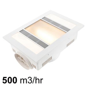 Vent fan cheap with heater