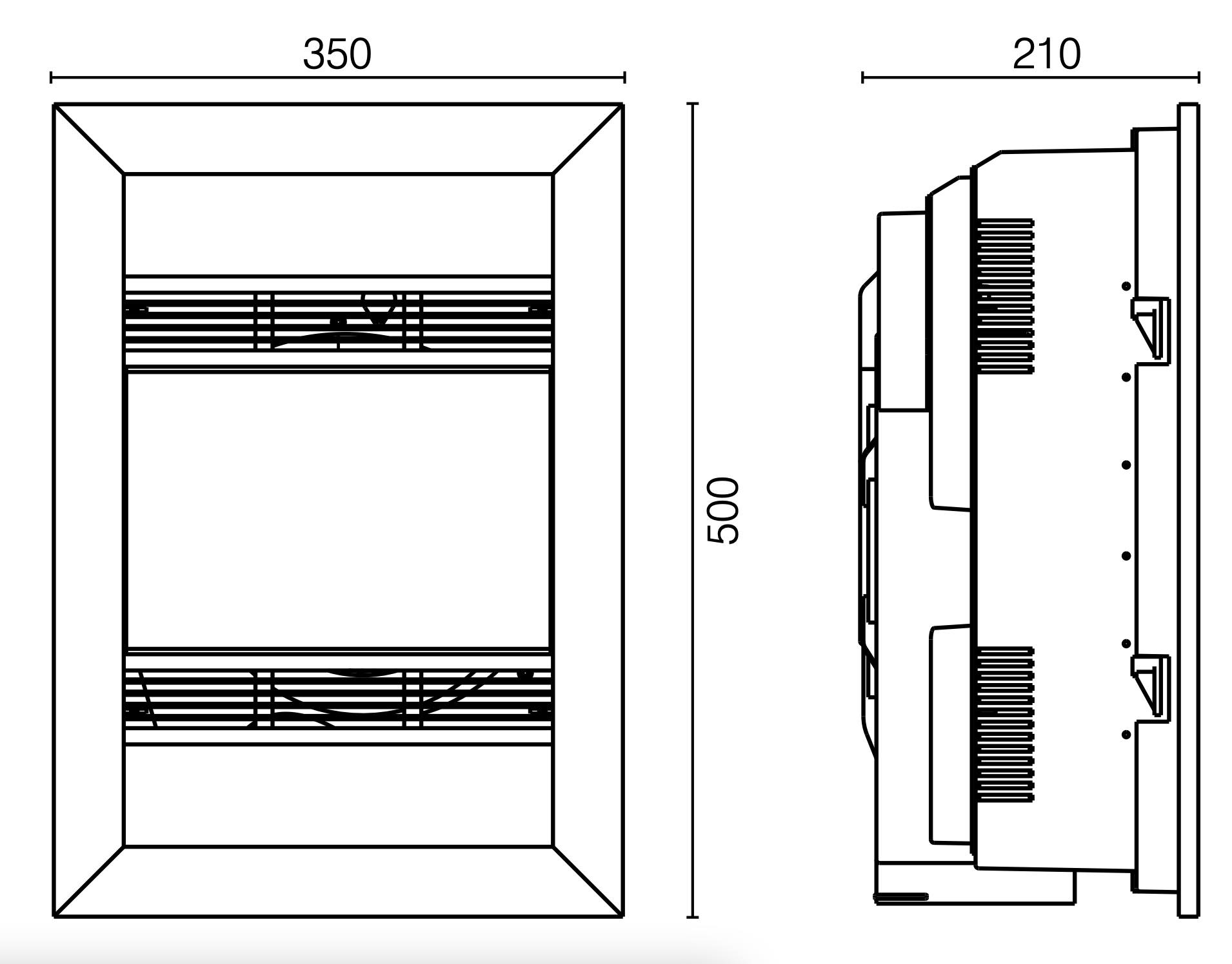 Marvel Bathroom Mate Heater in White Pure Ventilation