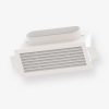 expella linear bar grille white