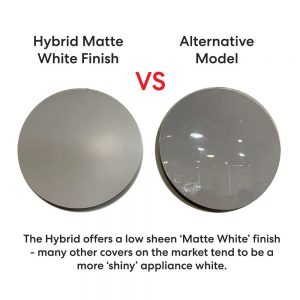 hybrid matte white cover