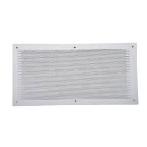 Alpine Ventilation White Steel Eave Vent 400x200mm