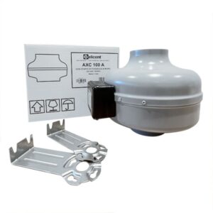Elicent AXC Metal Centrifugal Inline Exhaust Fan
