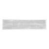 Alpine Ventilations Aluminium Fascia Vents 120x600mm - Colourbond Dover White (Twin Pack)
