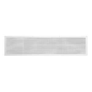 Alpine Ventilations Aluminium Fascia Vents 120x600mm - Colourbond Dover White (Twin Pack)