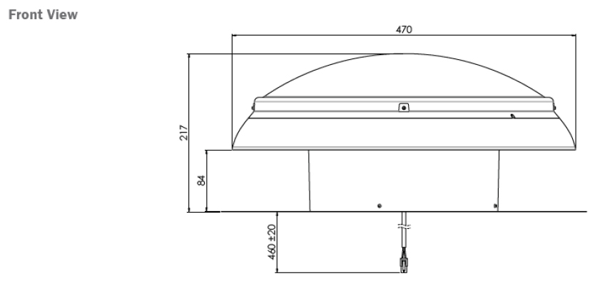 bradford-airomatic-continuous-flow-roof-ventilator-side-view-dimension