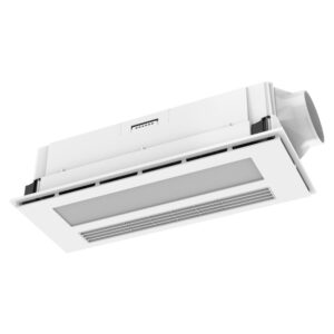 Brilliant Nevada 4-in-1 Exhaust Fan Bathroom Heater - White - Light Off