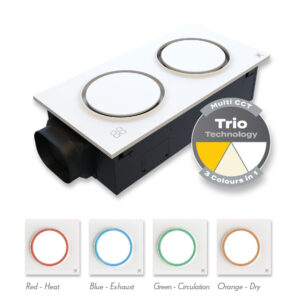 Domus Infinity 6-in-1 Heater - led colour indicator