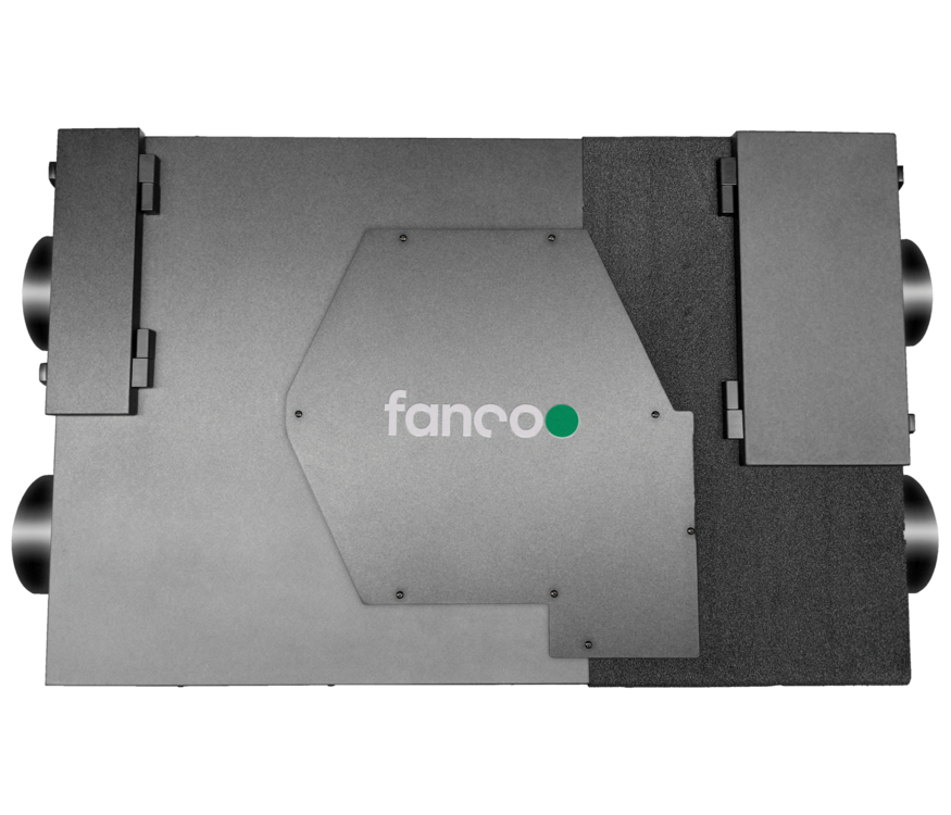 Fanco Habitat Central heat recovery ventilation system front view
