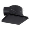 Eglo Samba Square Exhaust Fan 120mm - Black - main