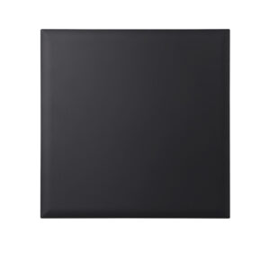 Eglo Samba Square Exhaust Fan 120mm - Black - front view