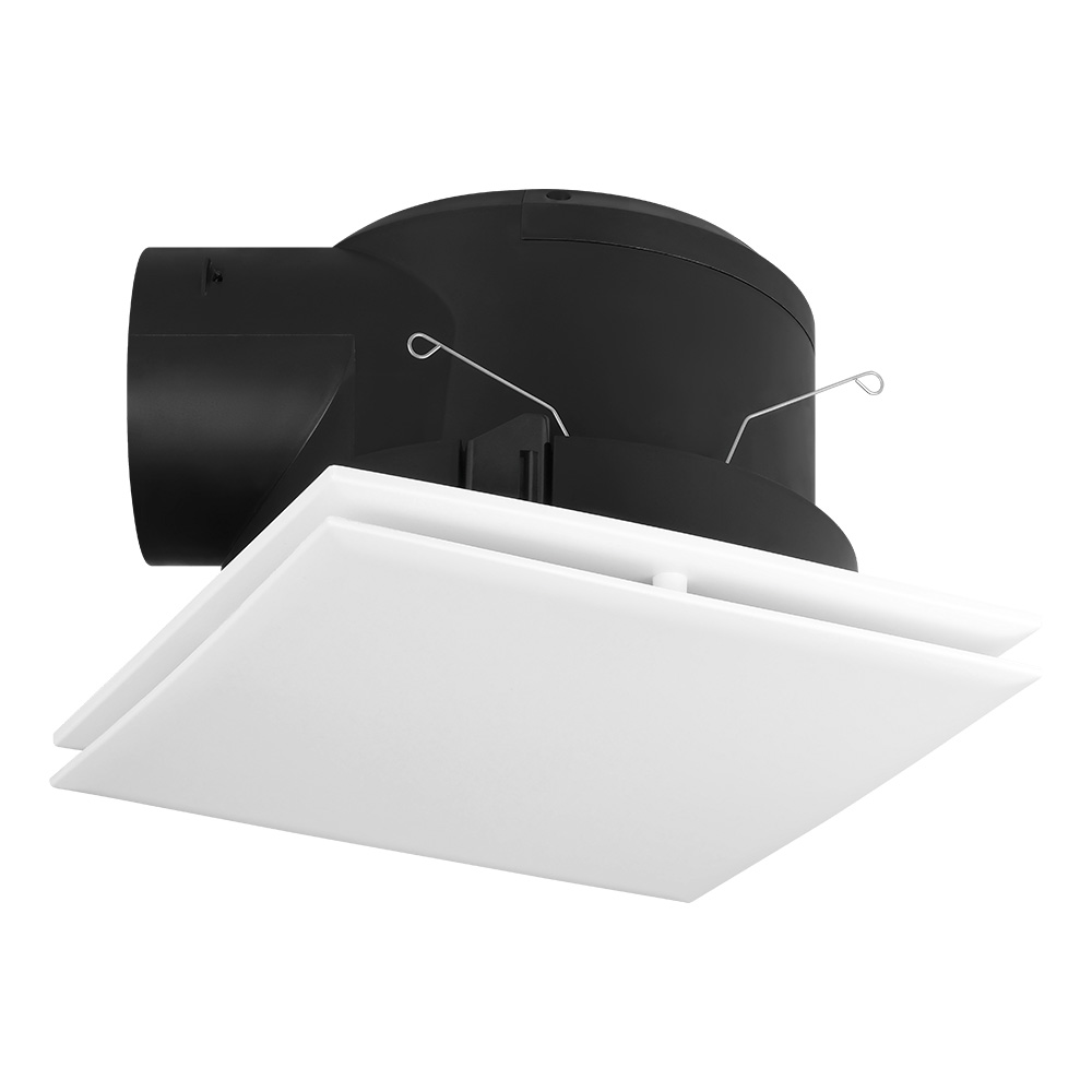 Eglo Samba Square Exhaust Fan 120mm - White - main
