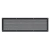Fascia Vent (Twin Pack) with Adaptor Kit - 400mm x 120mm - Colourbond Monument